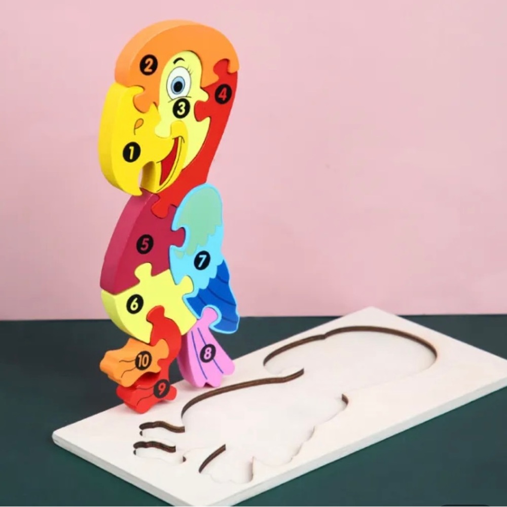Montessori Parrot Puzzle